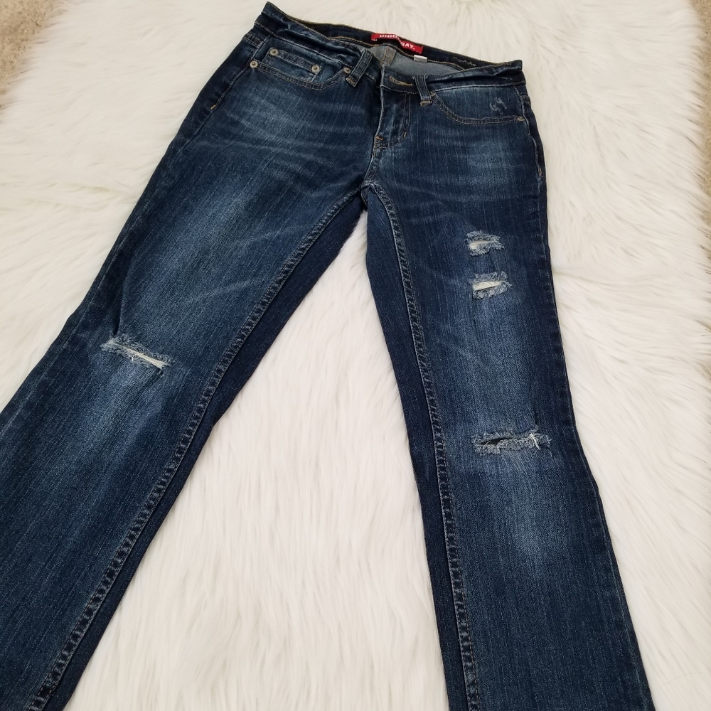 Unionbay jeans cropped blue size 0